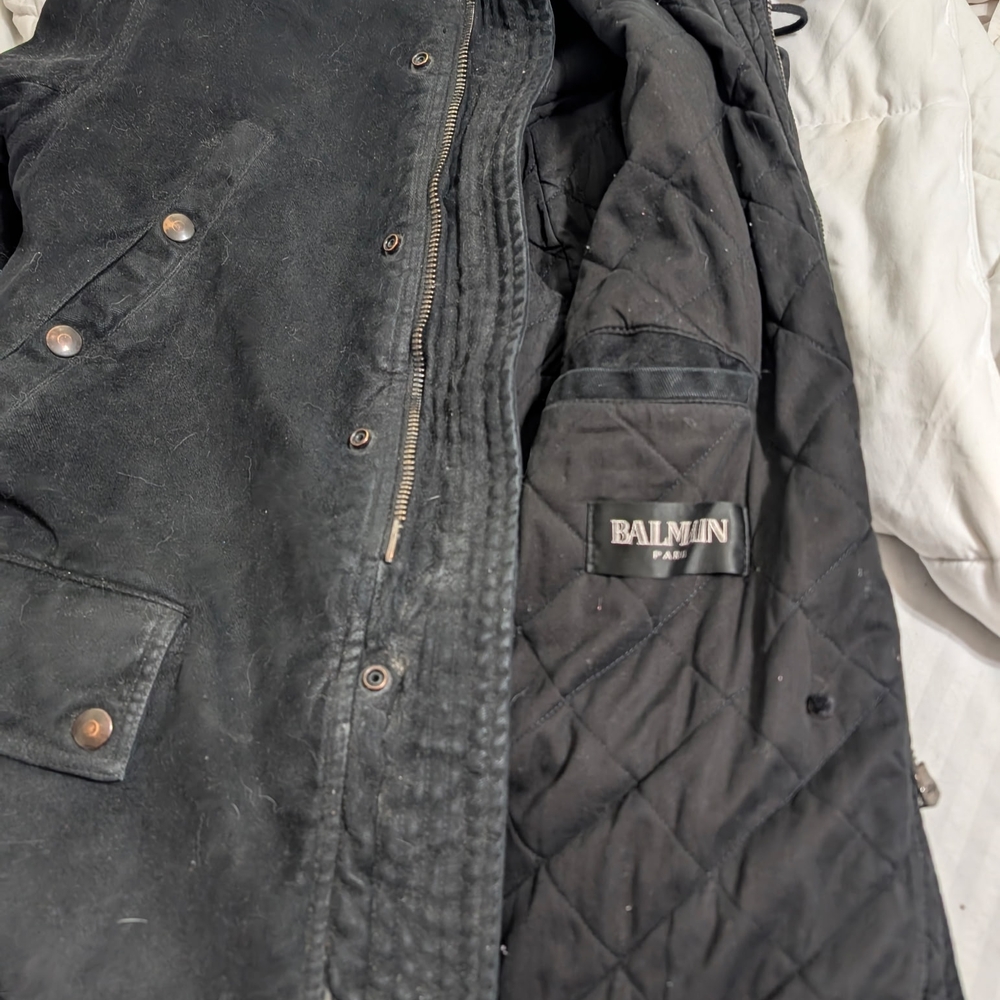 Sold Balmain Black Men's Jacket